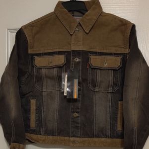 Kids Denim Curduroy Jacket